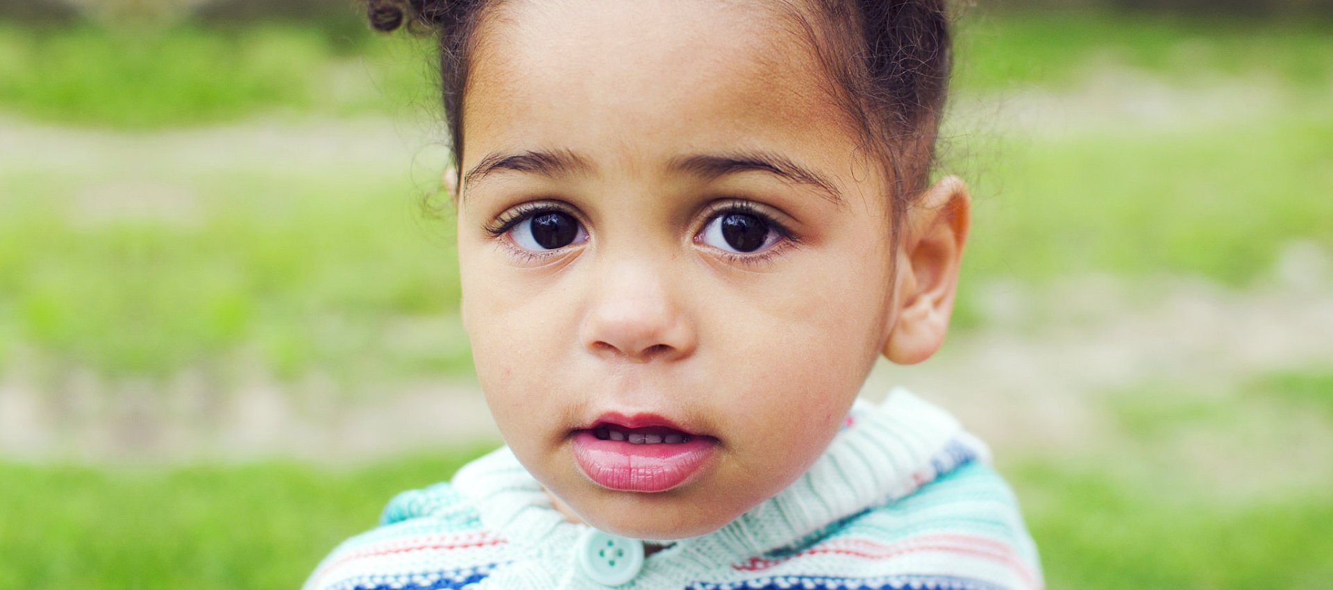 child facing at the camera